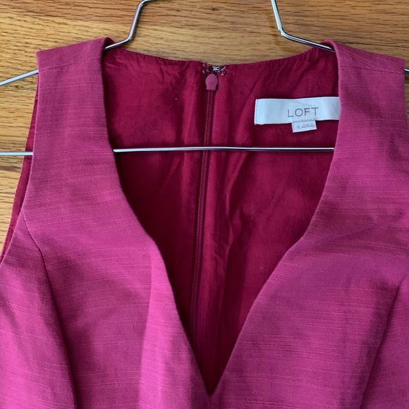 Loft Fuchsia Dress - Picture 5 of 5